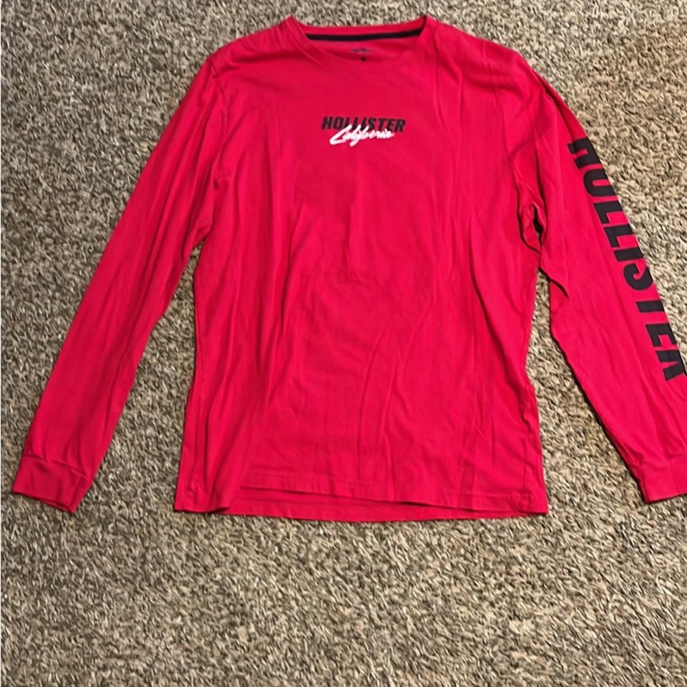 Hollister men large long sleeve t shirts